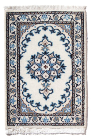Tappeto Persero - Nain - 60 x 40 cm - blu chiaro