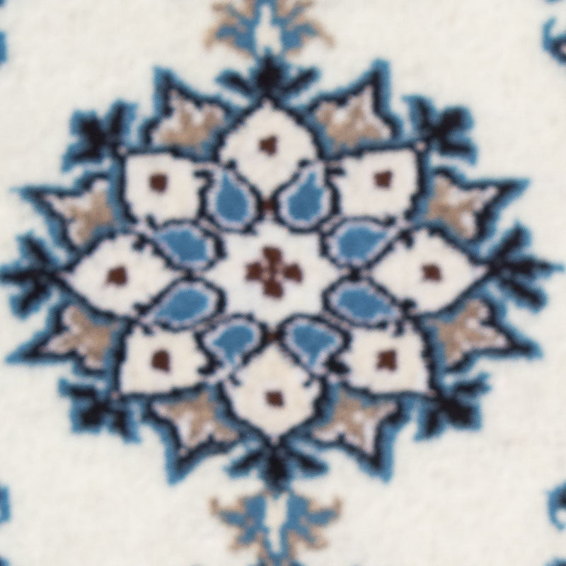 Tappeto Persero - Nain - 60 x 40 cm - blu chiaro