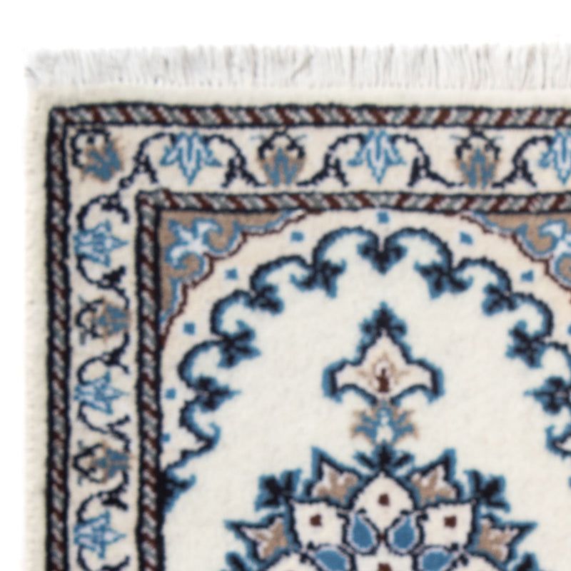 Tappeto Persero - Nain - 60 x 40 cm - blu chiaro