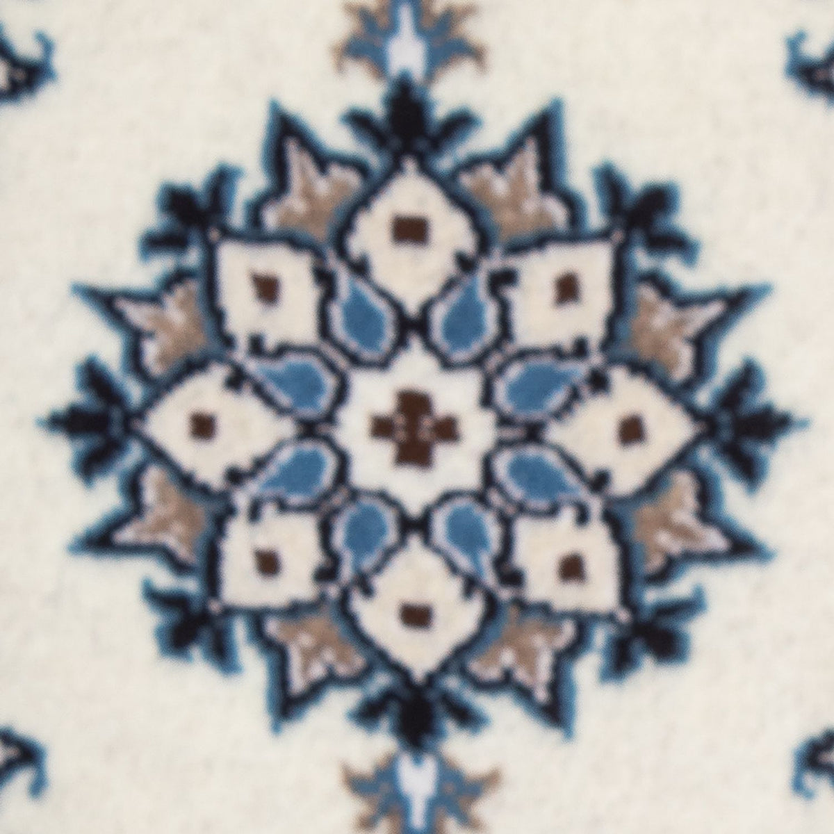 Tappeto Persero - Nain - 60 x 40 cm - blu chiaro
