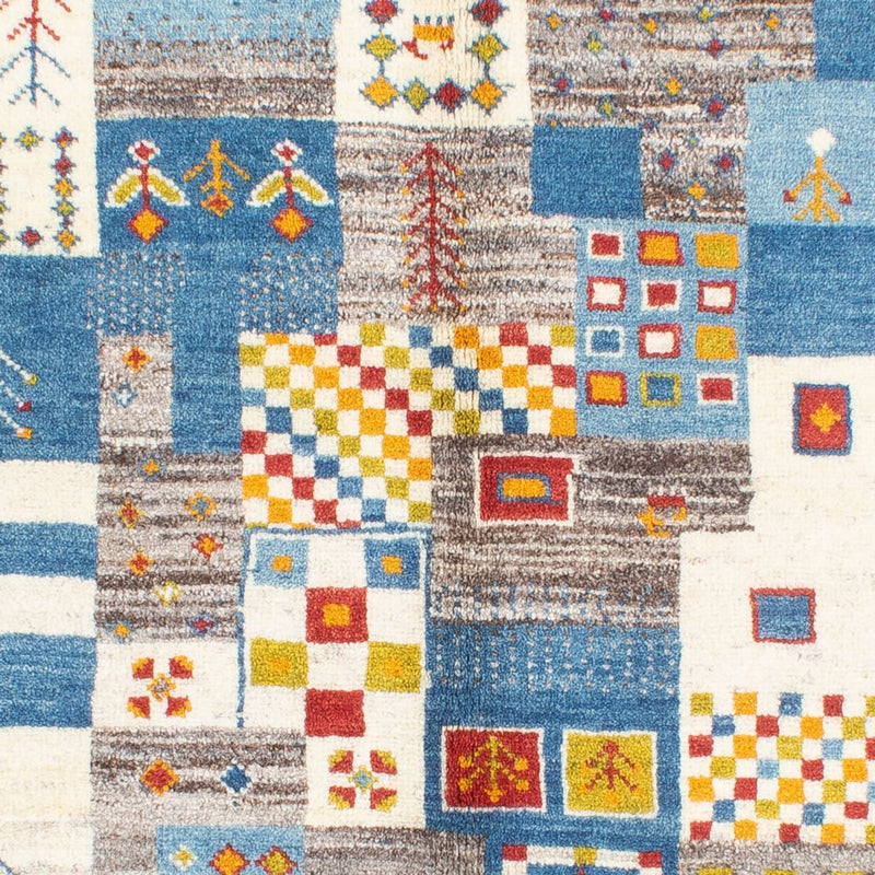 Tappeto Gabbeh - Persero - 204 x 151 cm - blu
