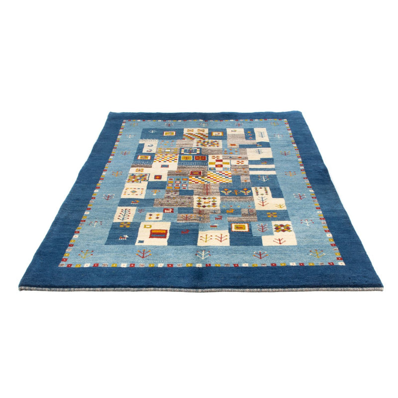 Tappeto Gabbeh - Persero - 204 x 151 cm - blu