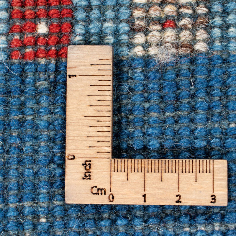 Tappeto Gabbeh - Persero - 204 x 151 cm - blu