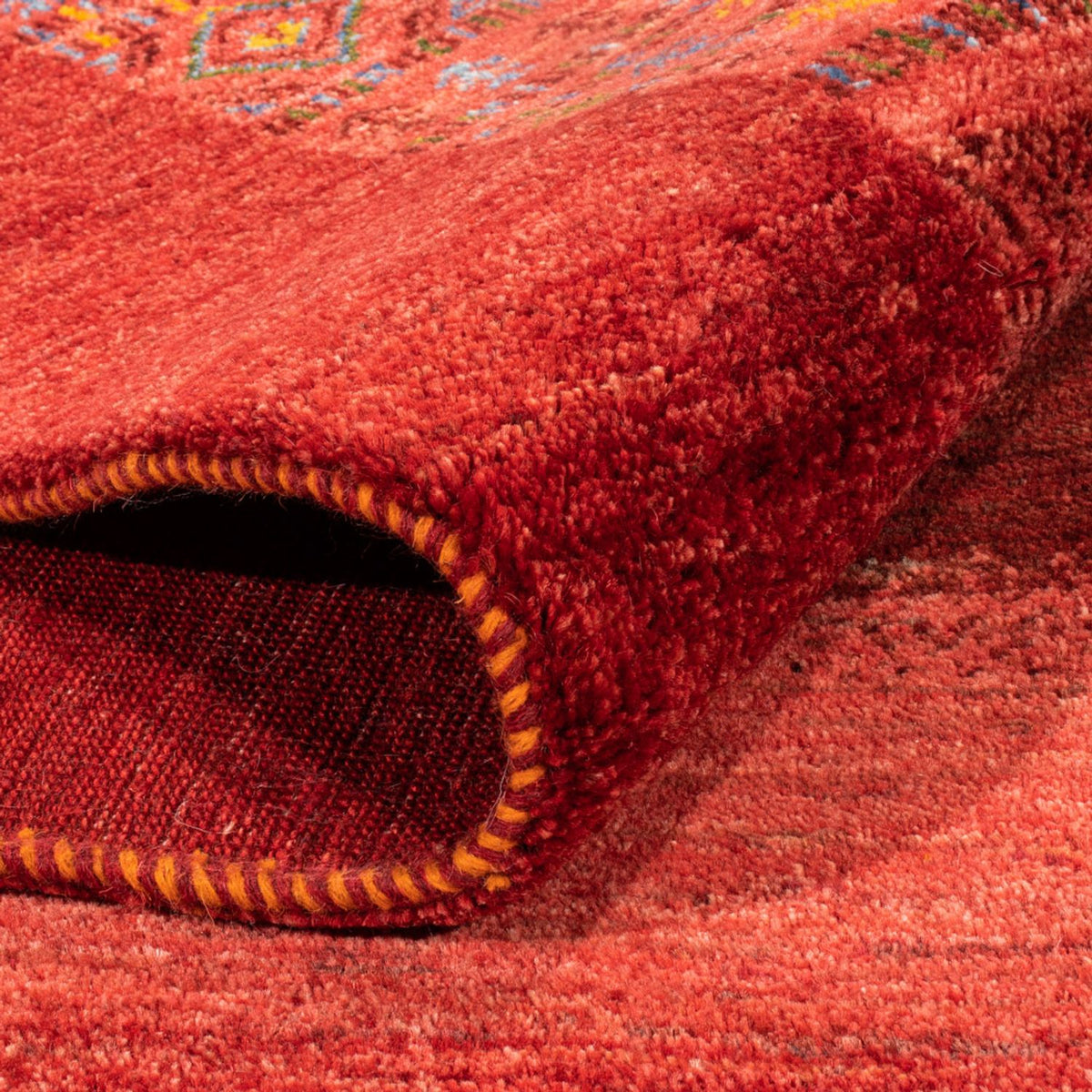 Tappeto Gabbeh - Loribaft Persero - 297 x 205 cm - rosso