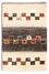 Tappeto Gabbeh - Persero - 92 x 63 cm - multicolore