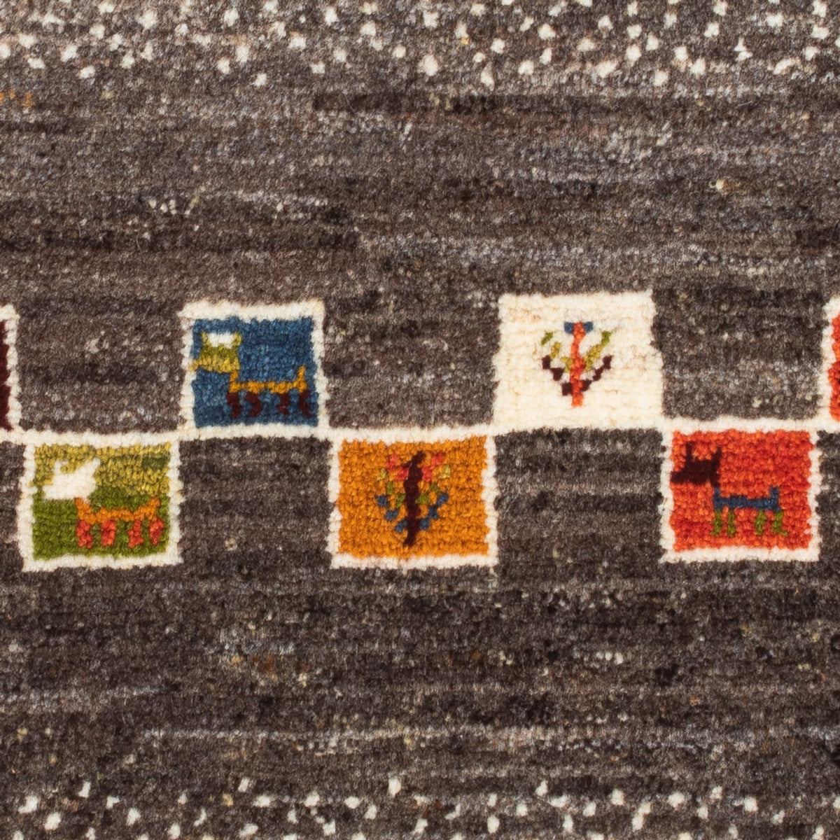 Tappeto Gabbeh - Persero - 92 x 63 cm - multicolore