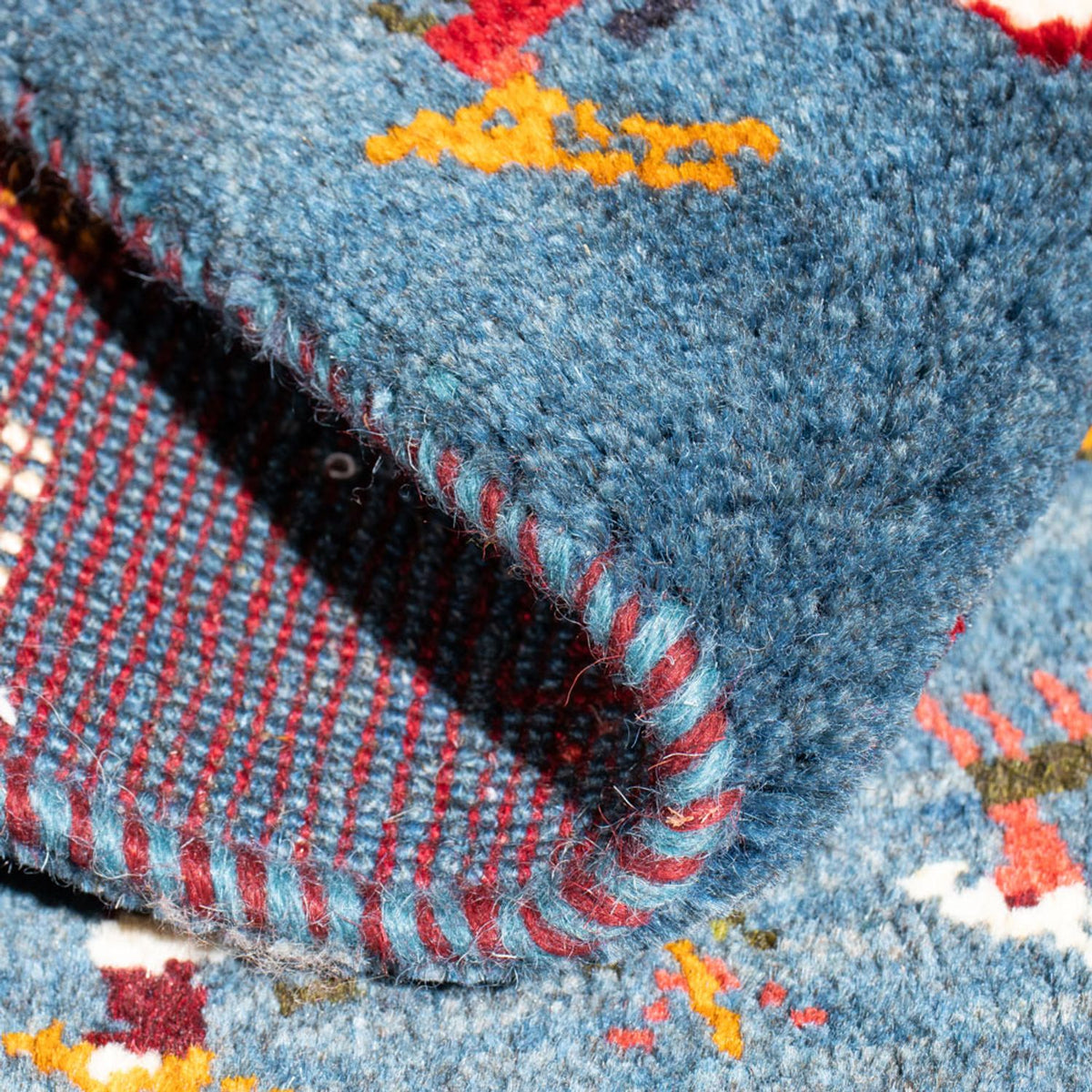 Tappeto Gabbeh - Persero - 90 x 65 cm - multicolore