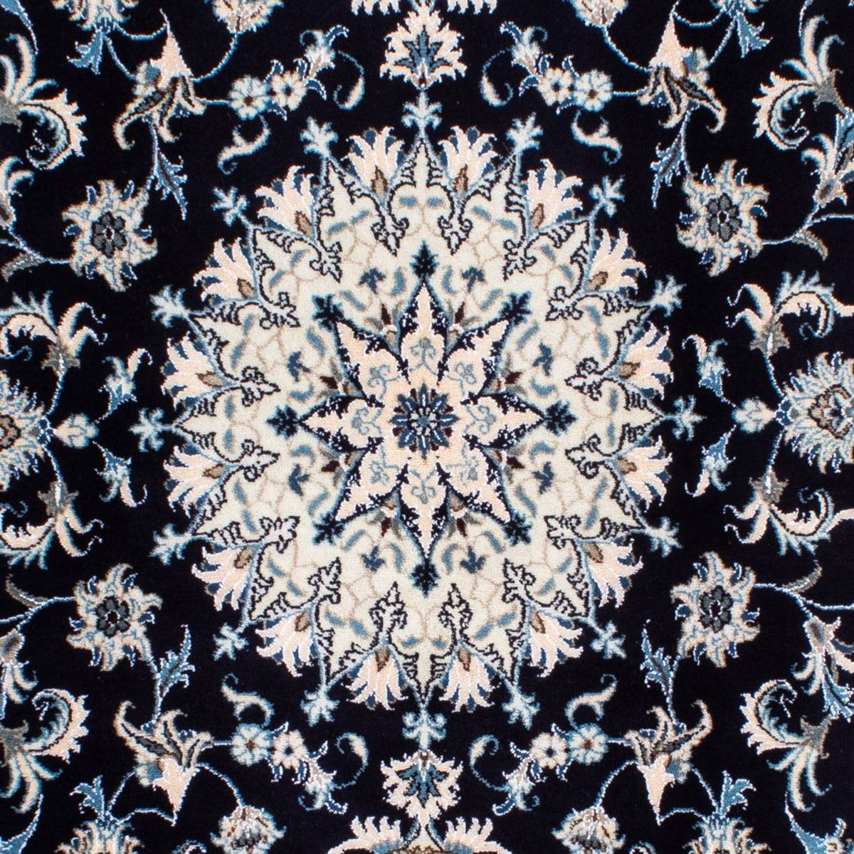 Tappeto Persero - Nain - 239 x 166 cm - blu scuro