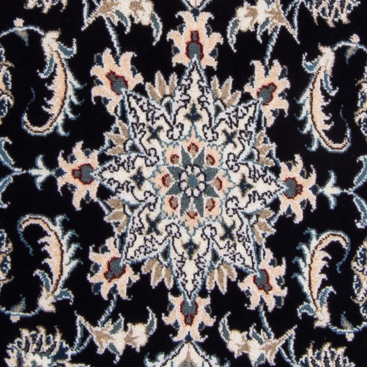 Tappeto corsia Tappeto Persero - Nain - 374 x 77 cm - blu scuro