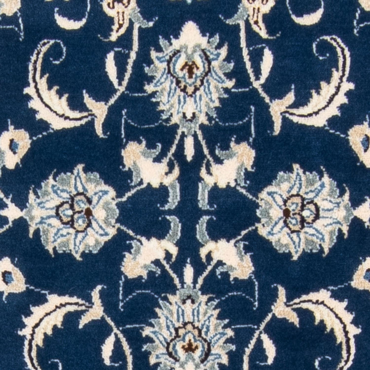 Tappeto corsia Tappeto Persero - Nain - 254 x 79 cm - blu scuro