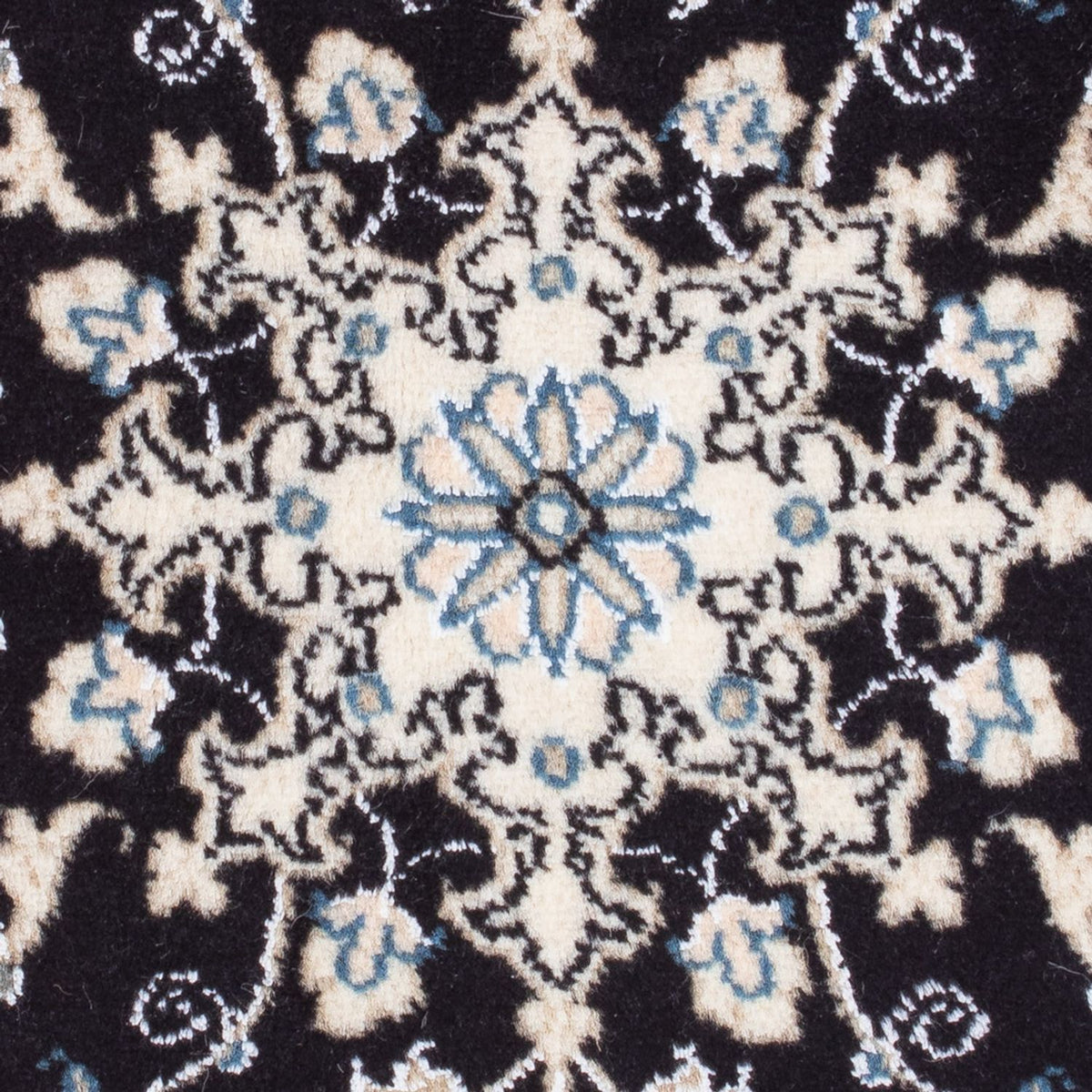 Tappeto Persero - Nain - 90 x 60 cm - blu scuro