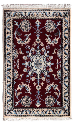 Tappeto Persero - Nain - 90 x 60 cm - rosso