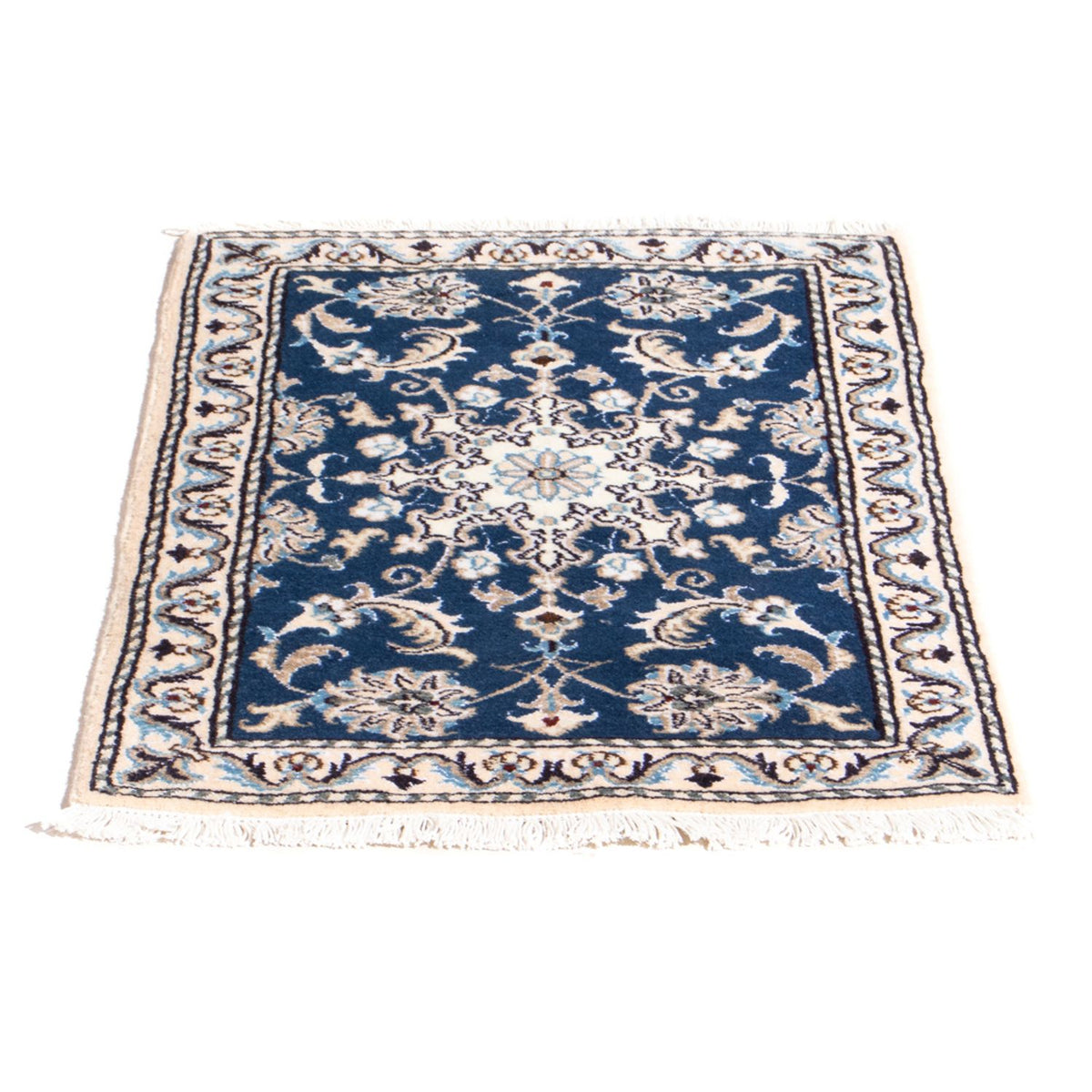 Tappeto Persero - Nain - 90 x 60 cm - blu