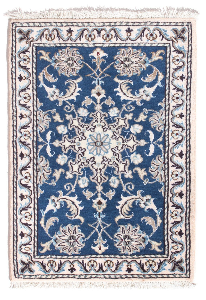 Tappeto Persero - Nain - 90 x 60 cm - blu