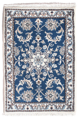 Tappeto Persero - Nain - 90 x 60 cm - blu