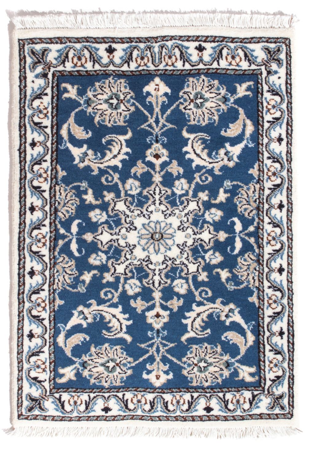 Tappeto Persero - Nain - 90 x 60 cm - blu