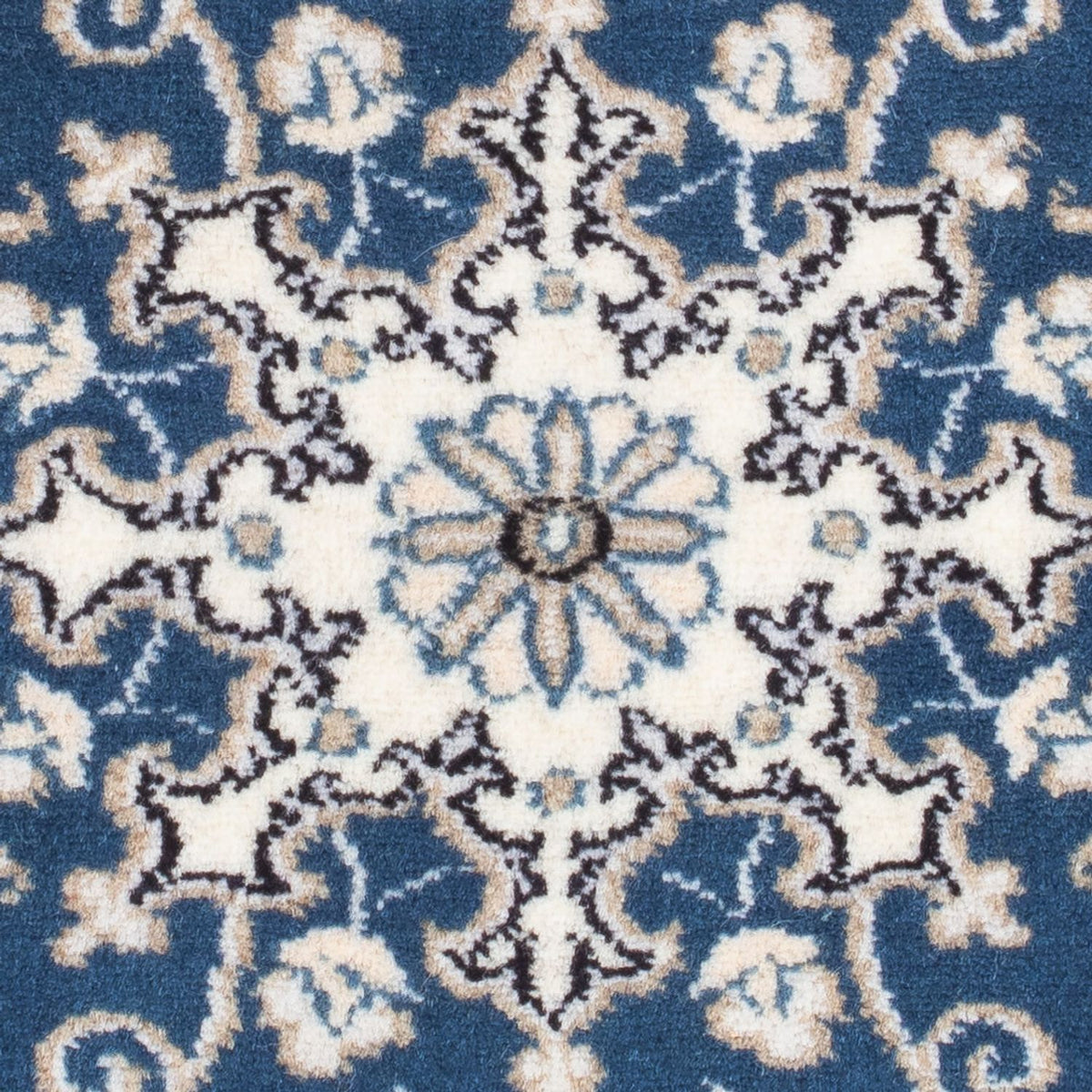Tappeto Persero - Nain - 90 x 60 cm - blu