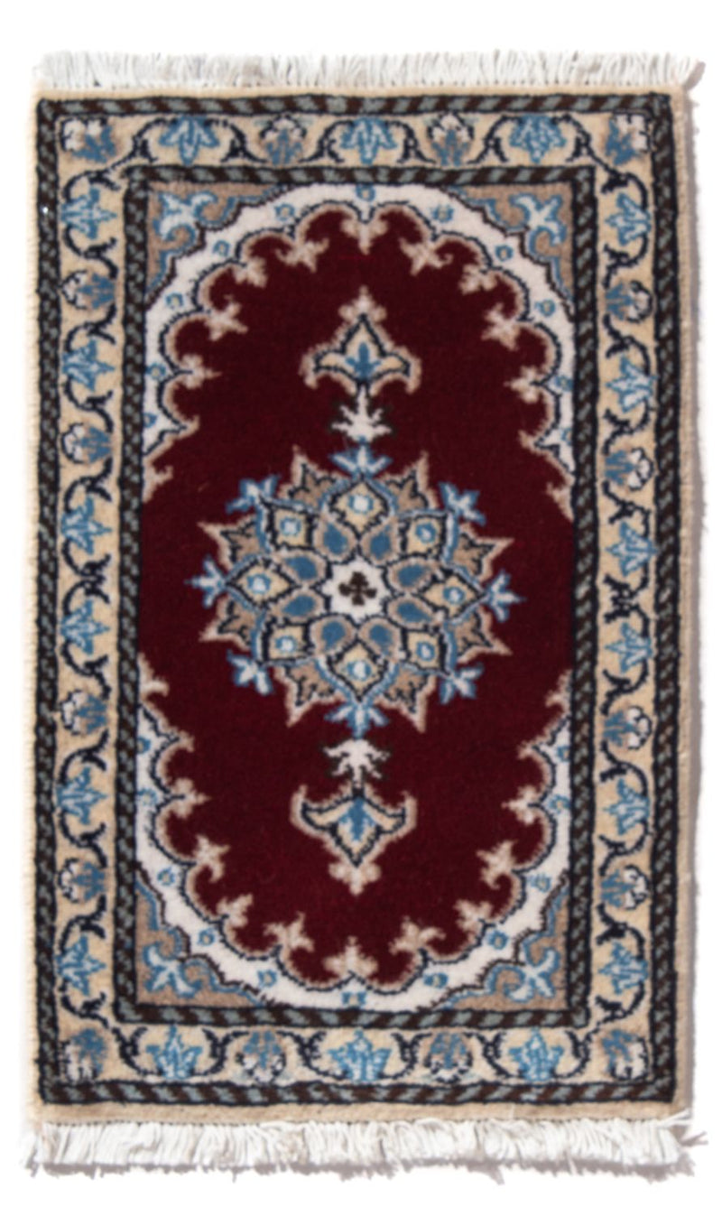 Tappeto Persero - Nain - 60 x 40 cm - rosso