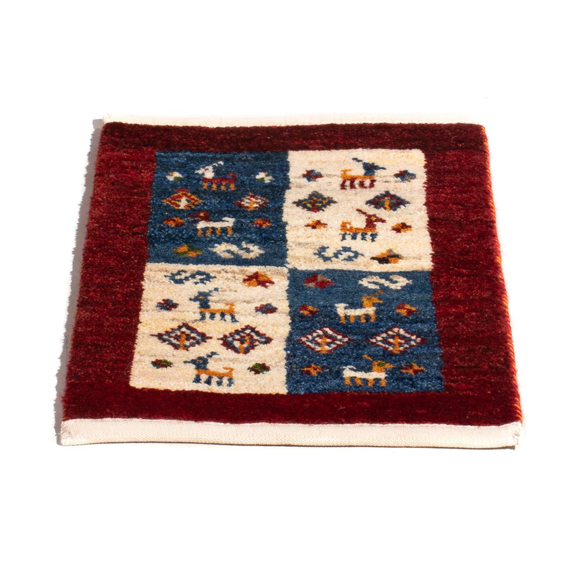 Tappeto Gabbeh - Persero - 60 x 40 cm - multicolore