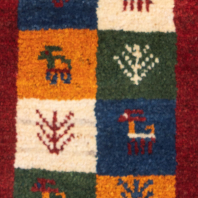 Tappeto Gabbeh - Persero - 60 x 40 cm - multicolore