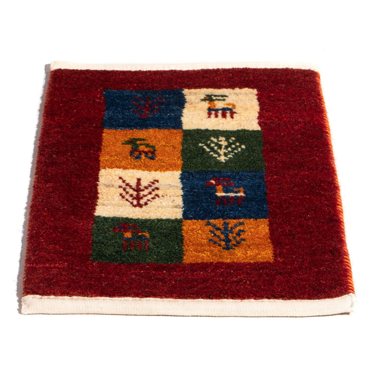 Tappeto Gabbeh - Persero - 60 x 40 cm - multicolore