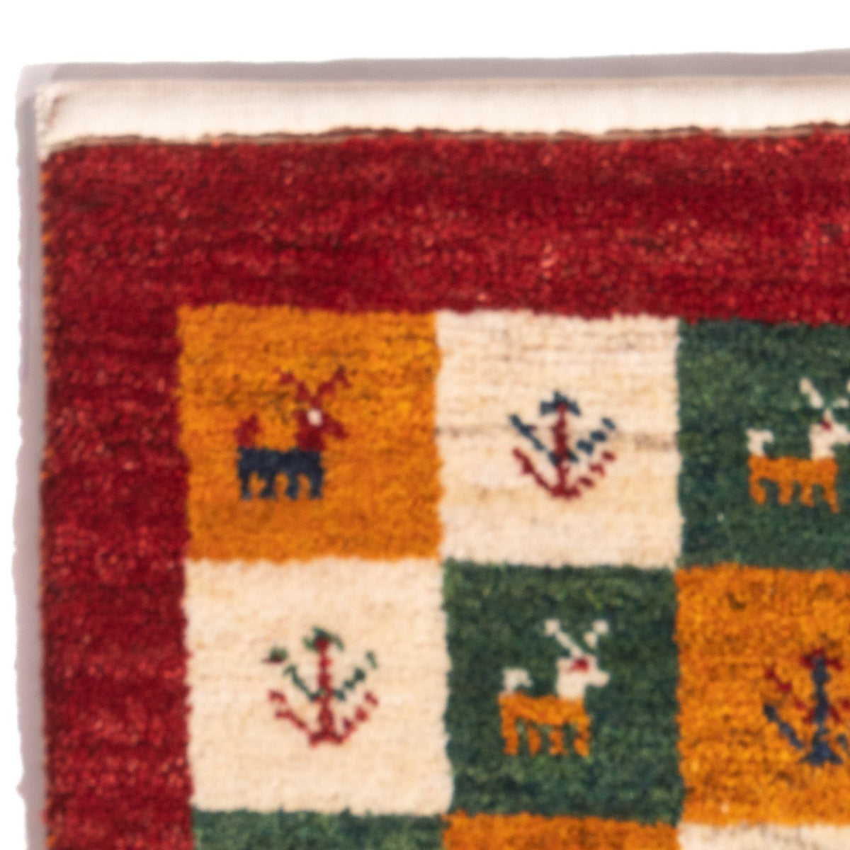 Tappeto Gabbeh - Persero - 60 x 40 cm - multicolore