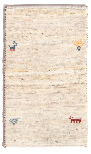 Tappeto Gabbeh - Persero - 60 x 40 cm - crema