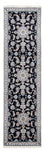 Tappeto corsia Tappeto Persero - Nain - 287 x 79 cm - blu scuro