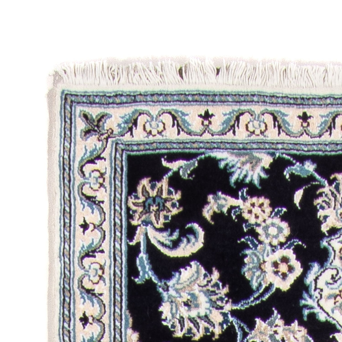 Tappeto corsia Tappeto Persero - Nain - 287 x 79 cm - blu scuro