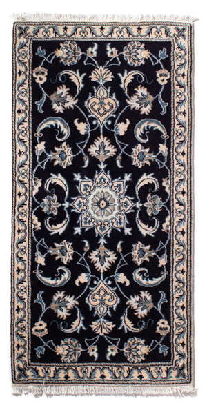 Tappeto Persero - Nain - 143 x 69 cm - blu scuro