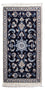 Tappeto Persero - Nain - 140 x 68 cm - blu scuro