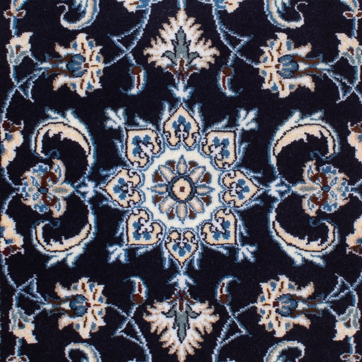 Tappeto Persero - Nain - 140 x 68 cm - blu scuro