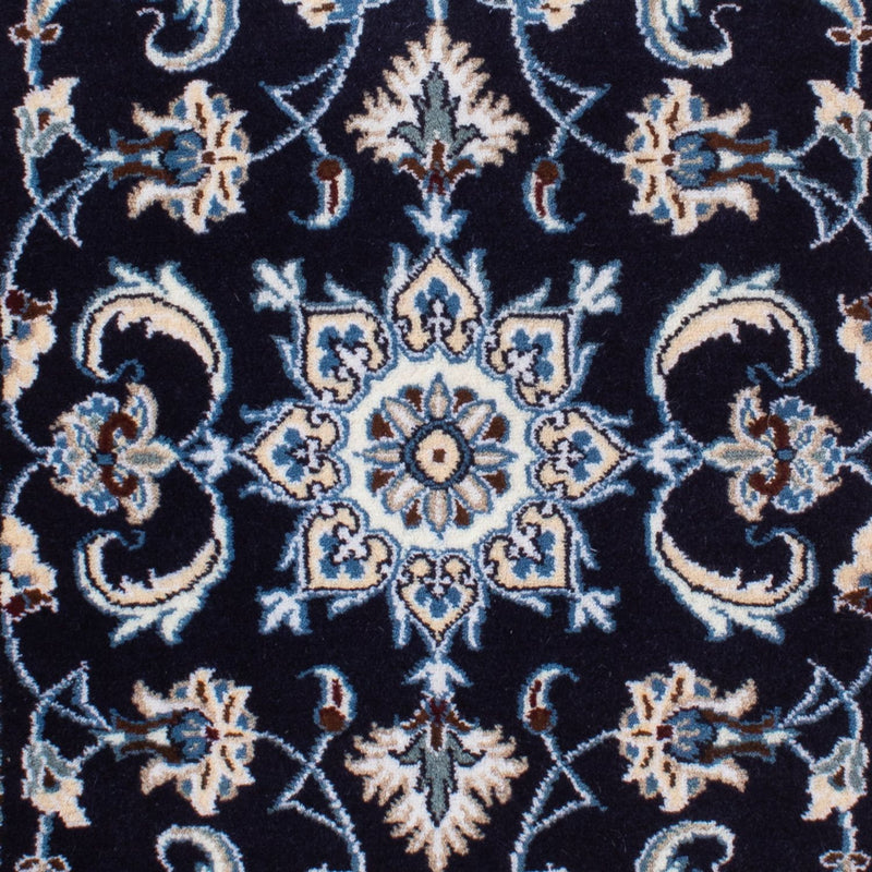 Tappeto Persero - Nain - 140 x 68 cm - blu scuro