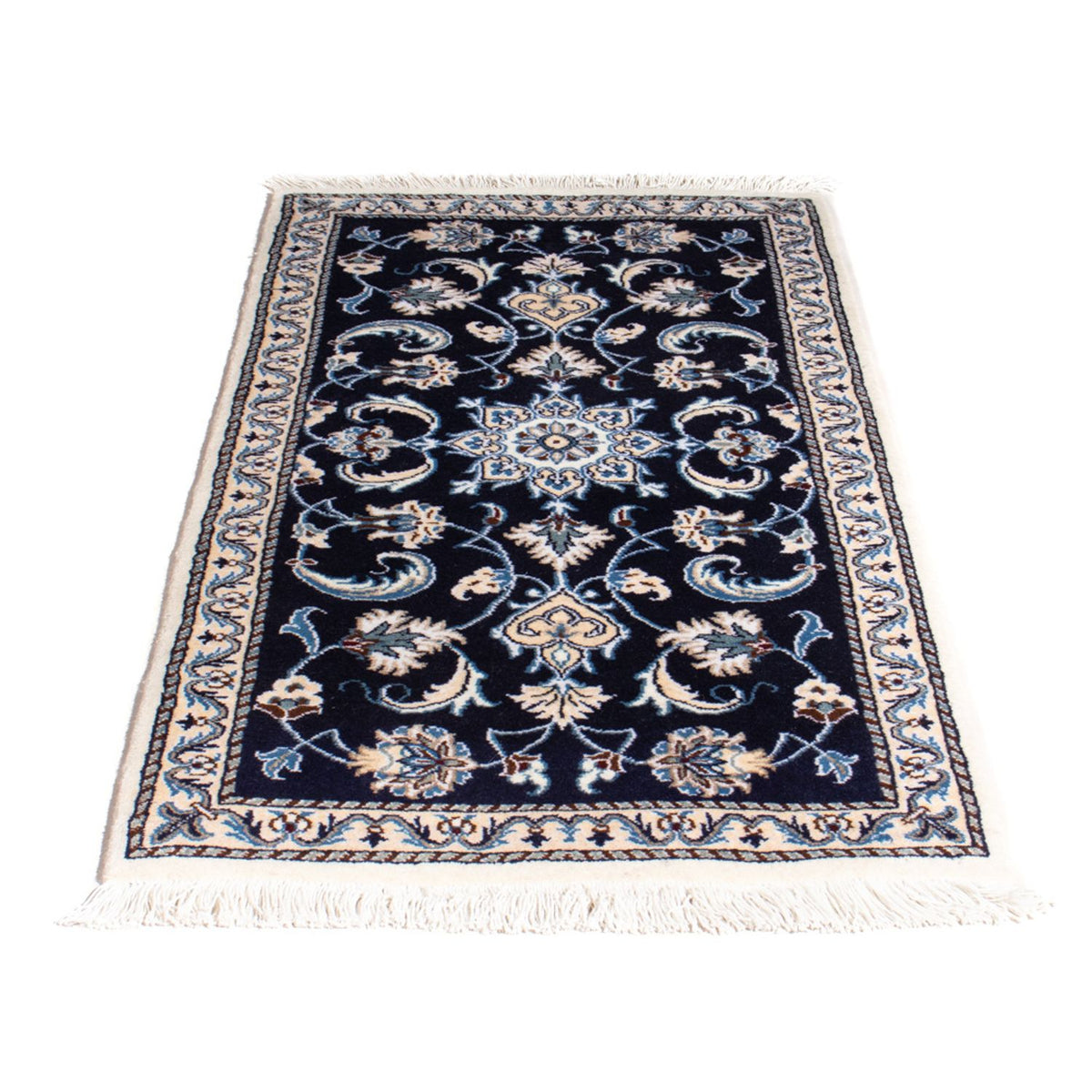 Tappeto Persero - Nain - 140 x 68 cm - blu scuro