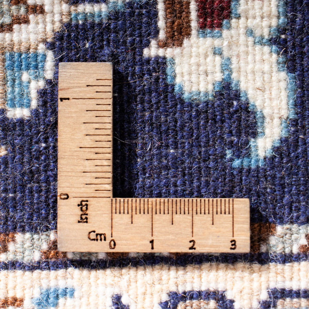 Tappeto Persero - Nain - 140 x 68 cm - blu scuro