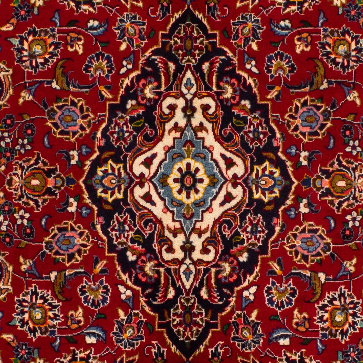 Tappeto Persero - Keshan - 214 x 142 cm - rosso