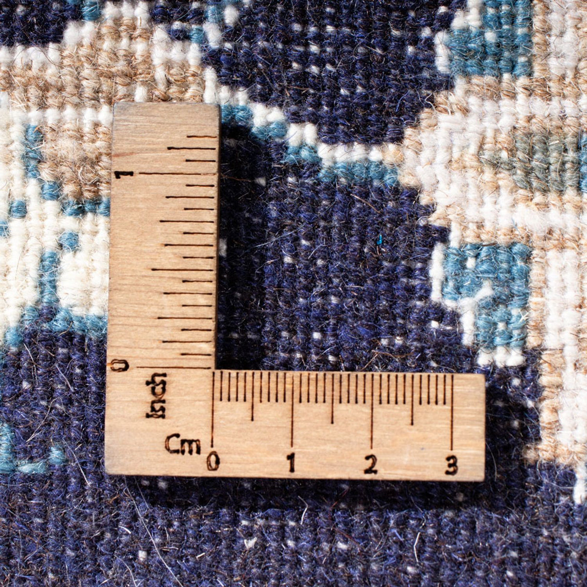 Tappeto Persero - Nain - 141 x 72 cm - blu scuro