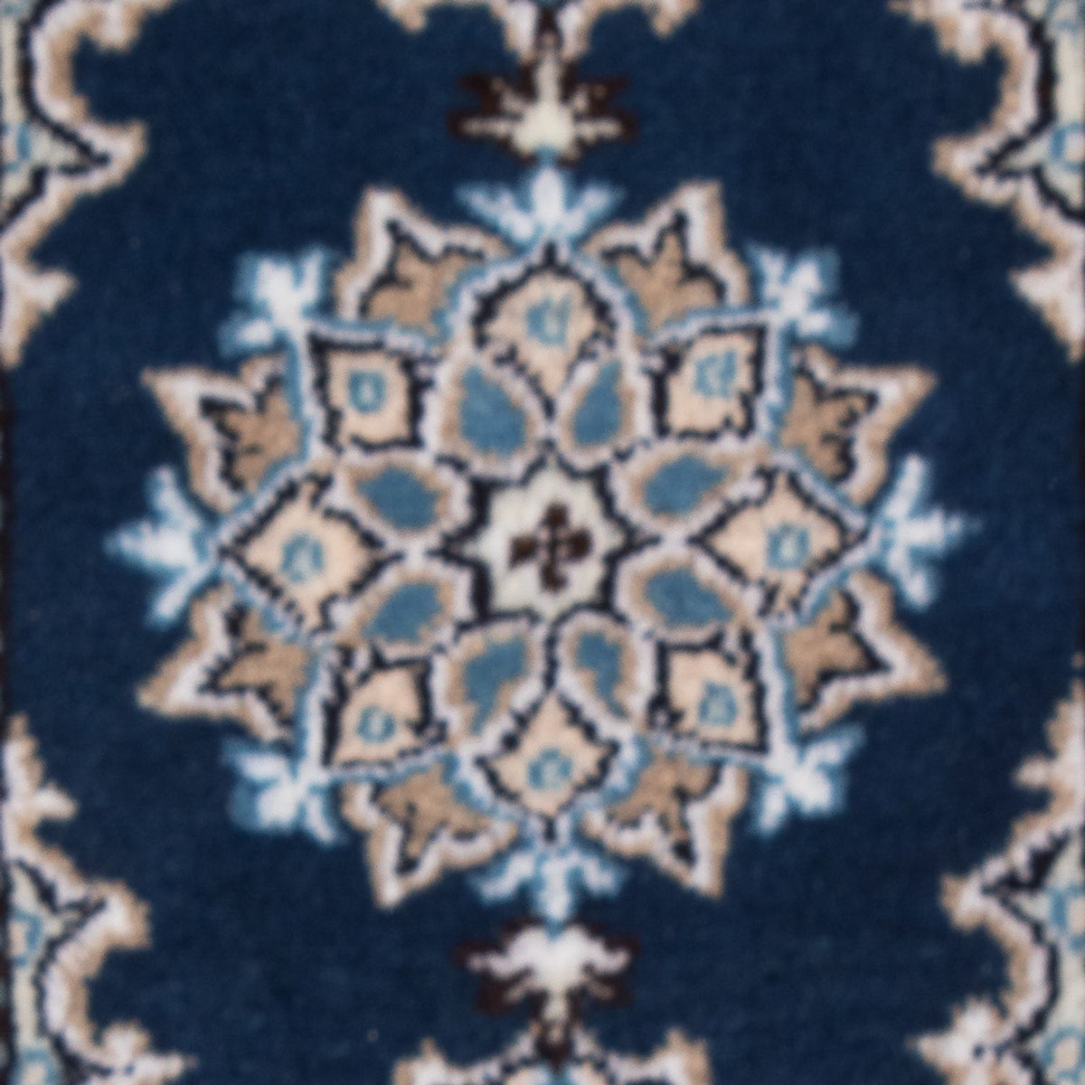 Tappeto Persero - Nain - 60 x 40 cm - blu scuro
