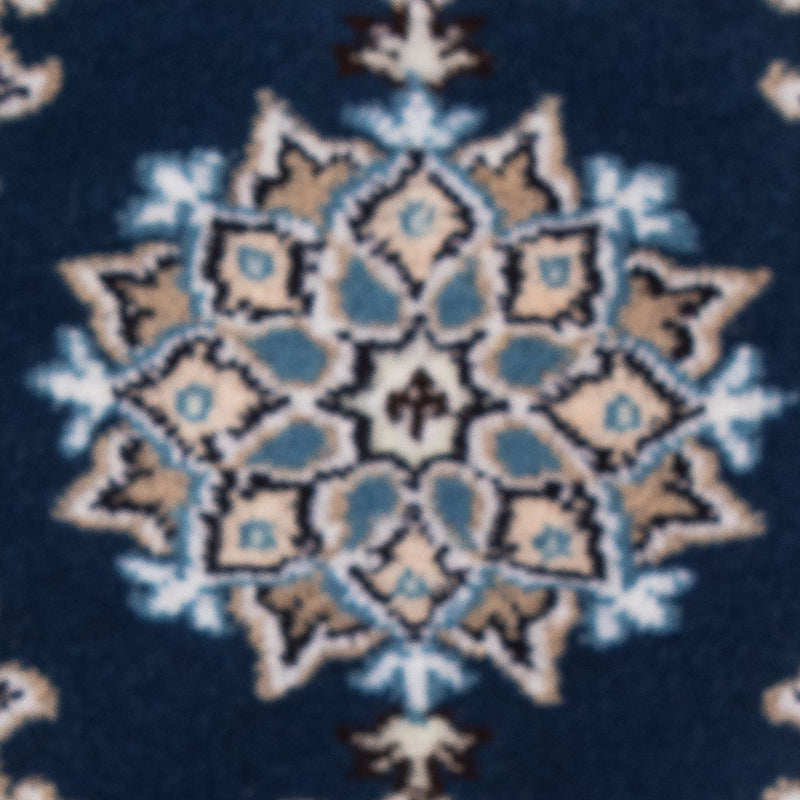 Tappeto Persero - Nain - 60 x 40 cm - blu scuro