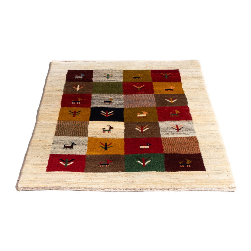 Tappeto Gabbeh - Persero - 116 x 78 cm - multicolore