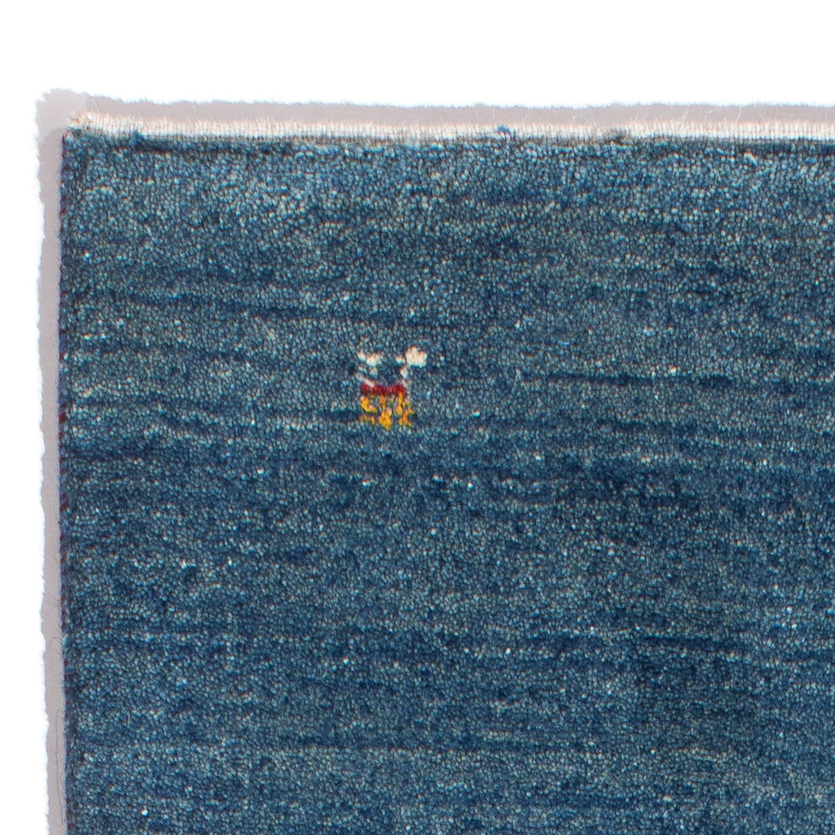 Tappeto Gabbeh - Persero - 140 x 69 cm - blu mare
