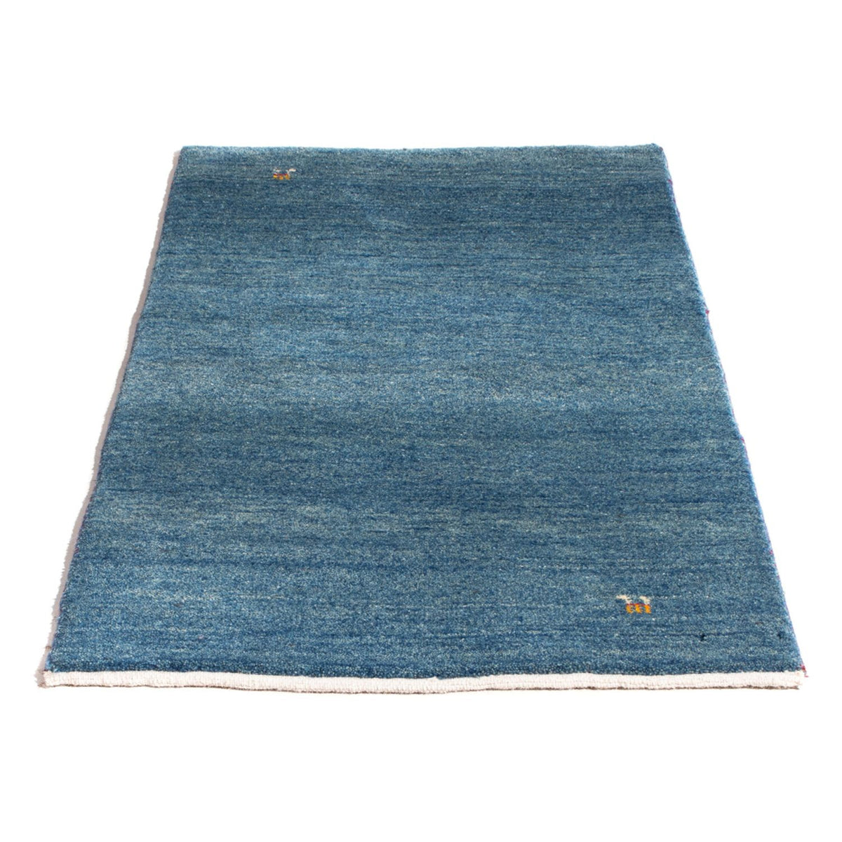 Tappeto Gabbeh - Persero - 140 x 69 cm - blu mare