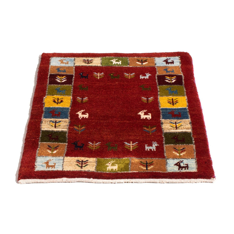Tappeto Gabbeh - Persero - 88 x 61 cm - multicolore