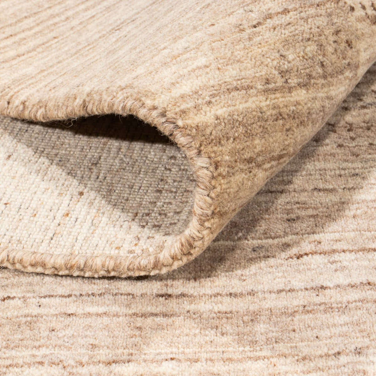 Tappeto Gabbeh - Loribaft Softy - 198 x 126 cm - beige