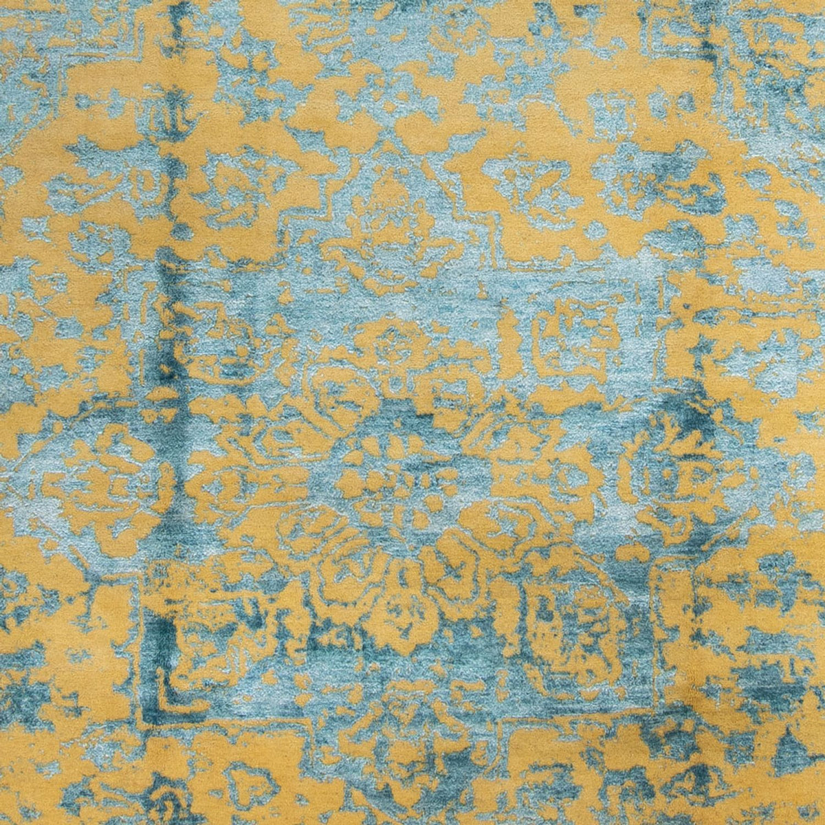 Tappeto di design - 305 x 251 cm - turchese