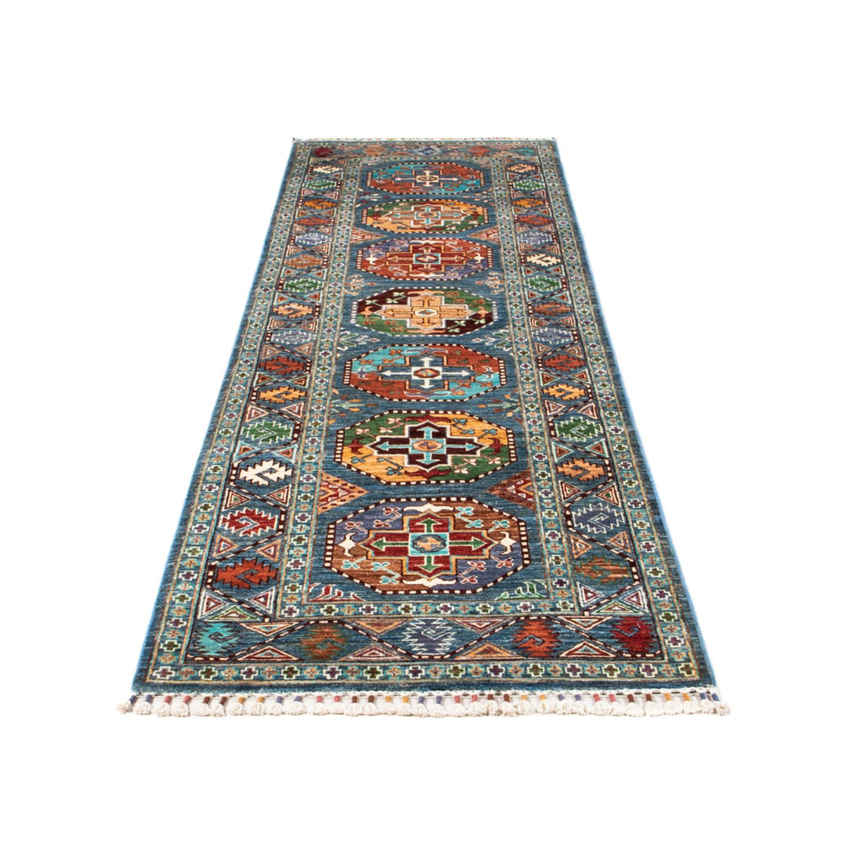 Tappeto corsia Tappeto Ziegler - Ariana - 273 x 85 cm - blu