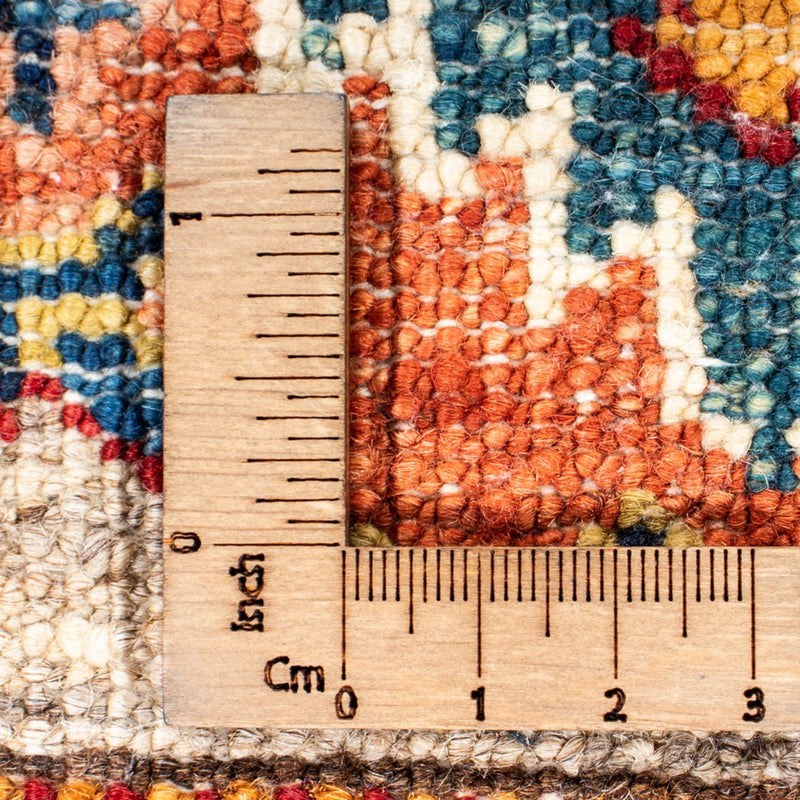 Tappeto corsia Tappeto Ziegler - Kazak - 254 x 79 cm - naturale