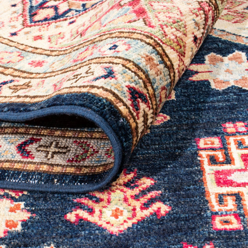 Tappeto Ziegler - Kazak - 245 x 168 cm - blu scuro