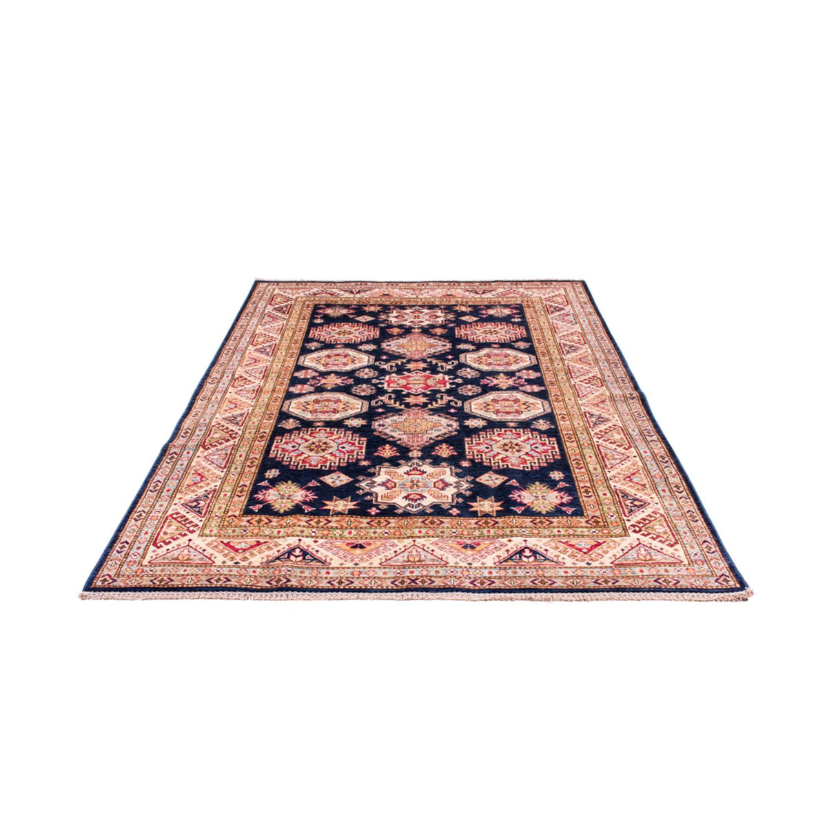 Tappeto Ziegler - Kazak - 245 x 168 cm - blu scuro