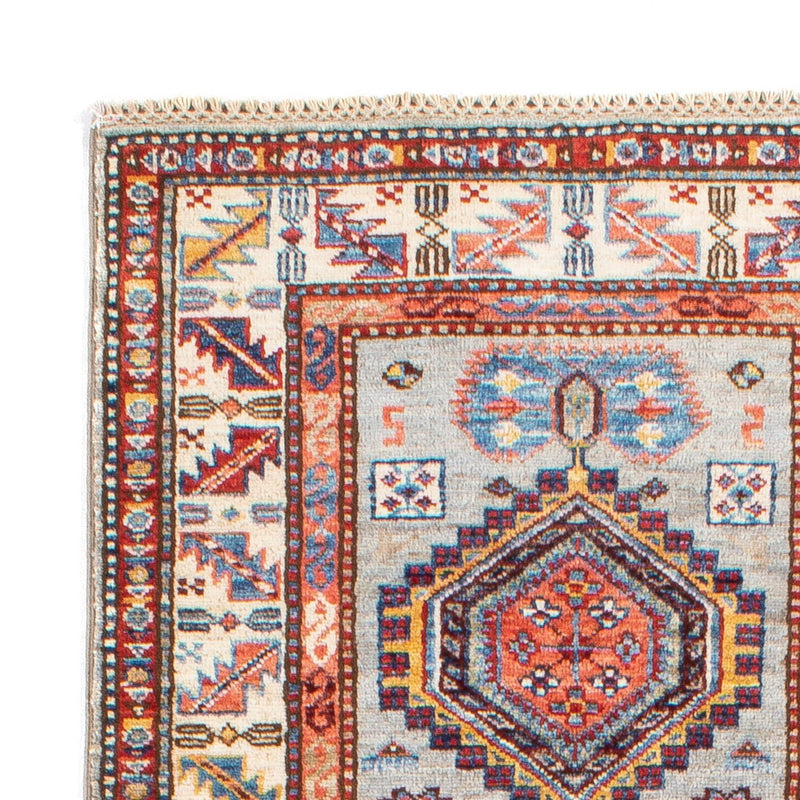 Tappeto corsia Tappeto Ziegler - Kazak - 228 x 74 cm - blu chiaro
